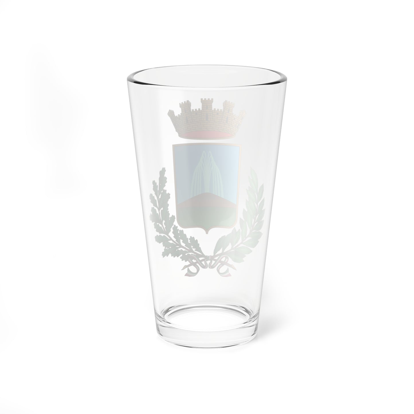 Telese Terme-Stemma until 2020 (Italy) (Coat of Arms) Pint Glass 16oz