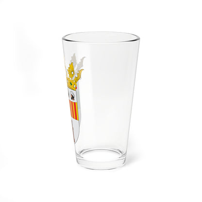Escudo de Almudévar (Spain) (Coat of Arms) Pint Glass 16oz