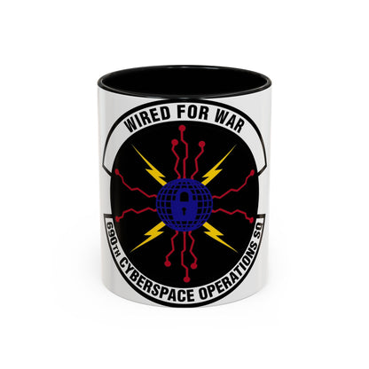 690th Cyberspace Operations (U.S. Air Force) Accent Coffee Mug