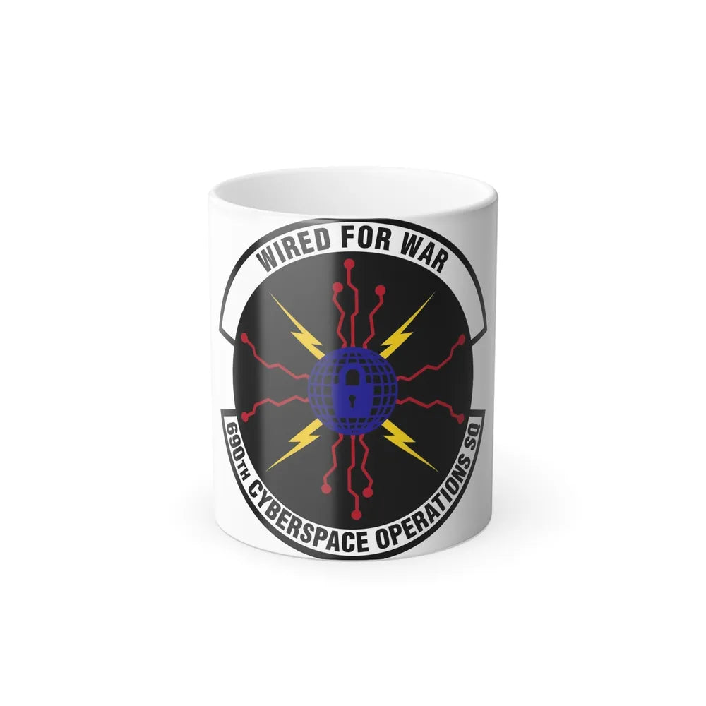 690th Cyberspace Operations (U.S. Air Force) Color Changing Mug-11oz-Go Mug Yourself