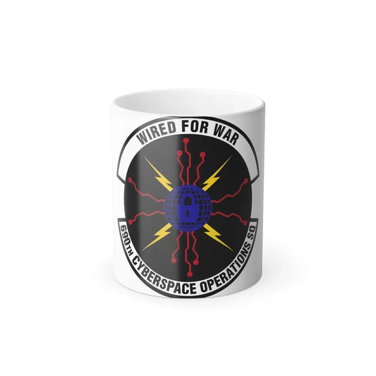 690th Cyberspace Operations (U.S. Air Force) Color Changing Mug 11oz - Go Mug Yourself
