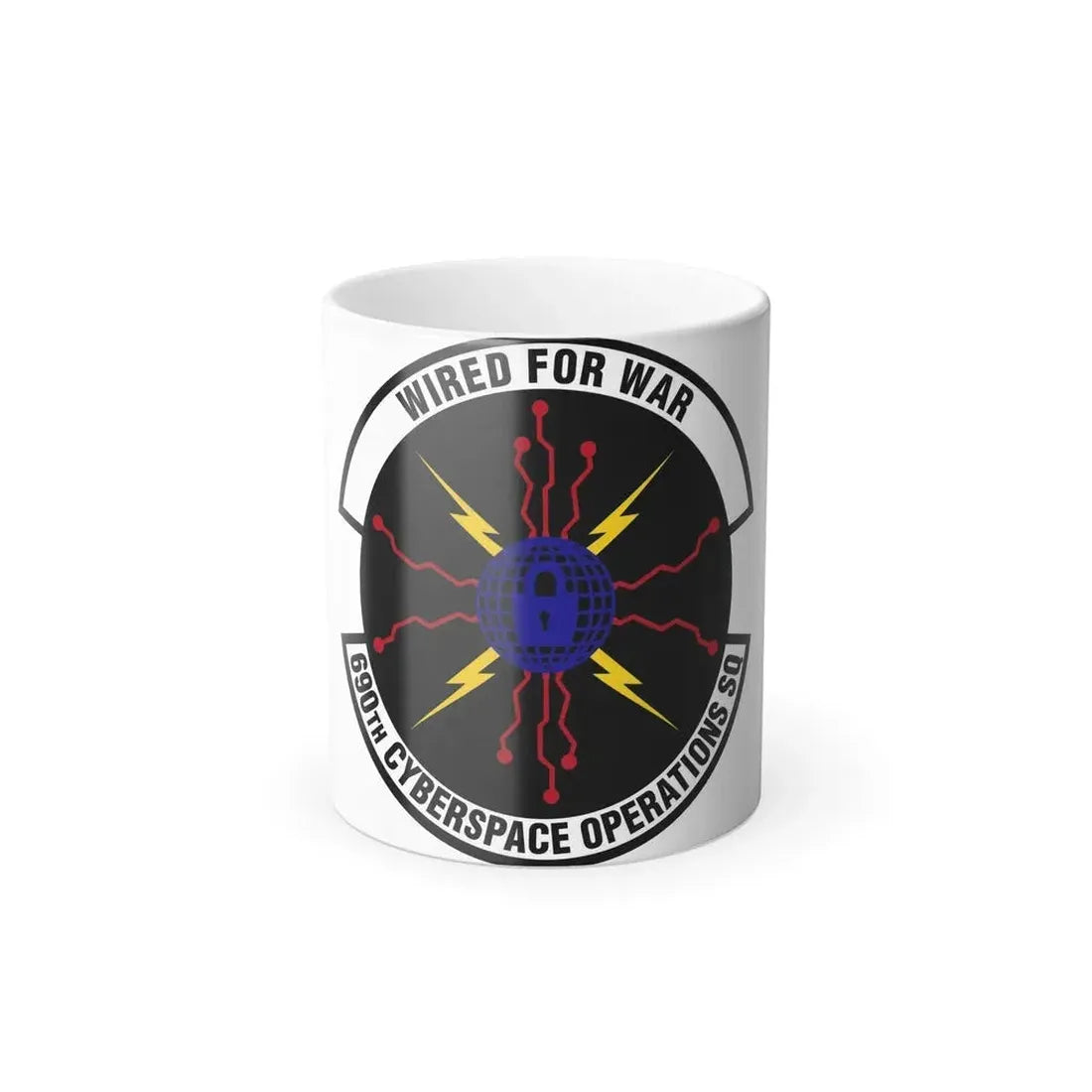 690th Cyberspace Operations (U.S. Air Force) Color Changing Mug 11oz - Go Mug Yourself