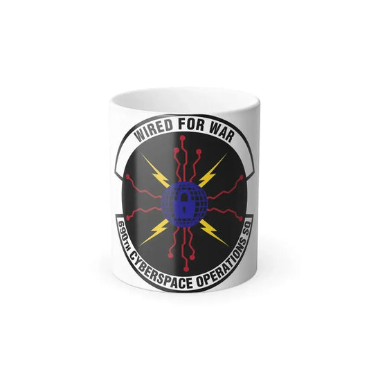 690th Cyberspace Operations (U.S. Air Force) Color Changing Mug 11oz - Go Mug Yourself