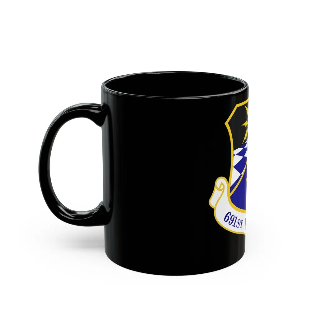 691 Intelligence Surveillance and Reconnaissance Group ACC (U.S. Air Force) Black Coffee Mug-Go Mug Yourself