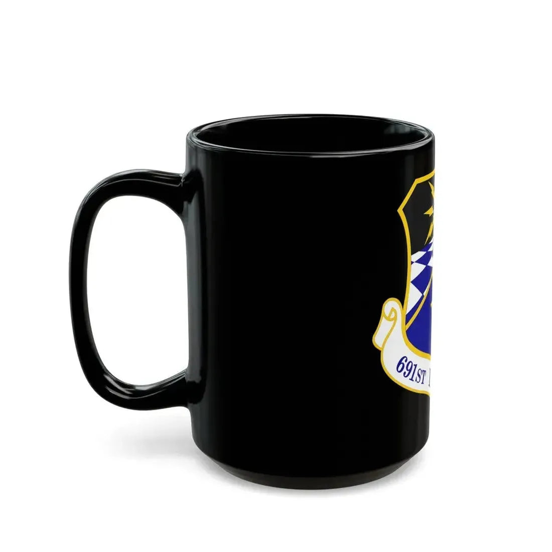 691 Intelligence Surveillance and Reconnaissance Group ACC (U.S. Air Force) Black Coffee Mug - Go Mug Yourself