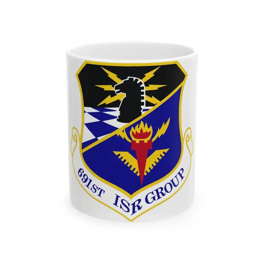 691 Intelligence Surveillance and Reconnaissance Group ACC (U.S. Air Force) White Coffee Mug - Go Mug Yourself