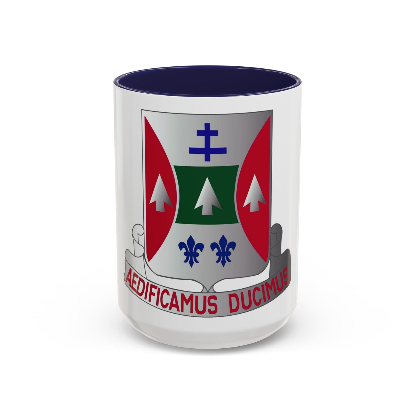 132 Engineer Battalion (U.S. Army) Accent Coffee Mug