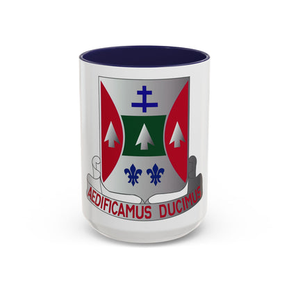 132 Engineer Battalion (U.S. Army) Accent Coffee Mug