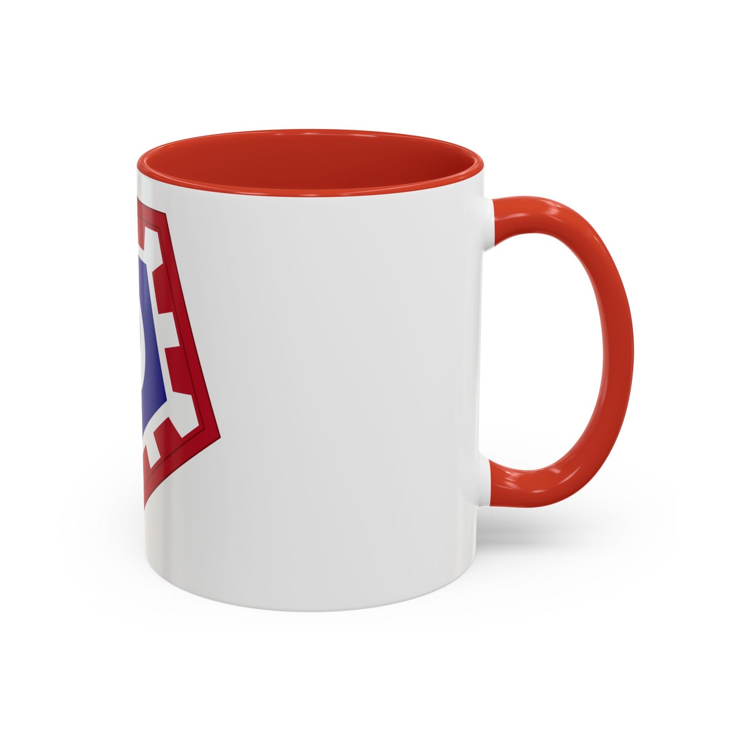 117 Engineer Brigade (U.S. Army) Accent Coffee Mug
