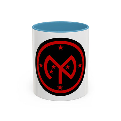 27th Infantry Division SSI (U.S. Army) Accent Coffee Mug