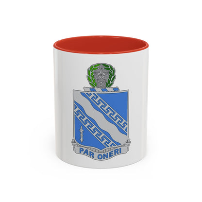 144th Infantry Regiment (U.S. Army) Accent Coffee Mug