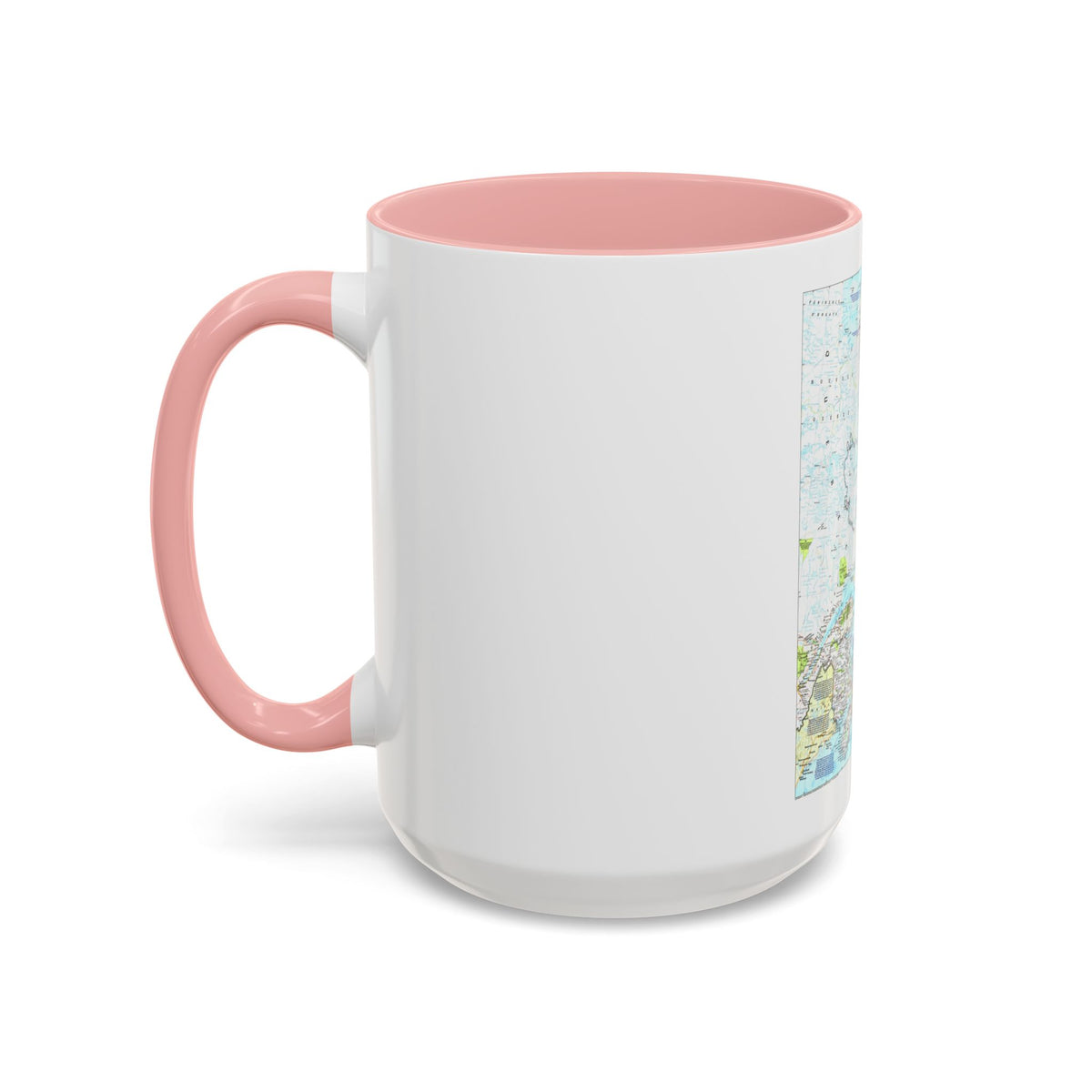 Canada - Atlantic 1 (1992) (Map) Accent Coffee Mug