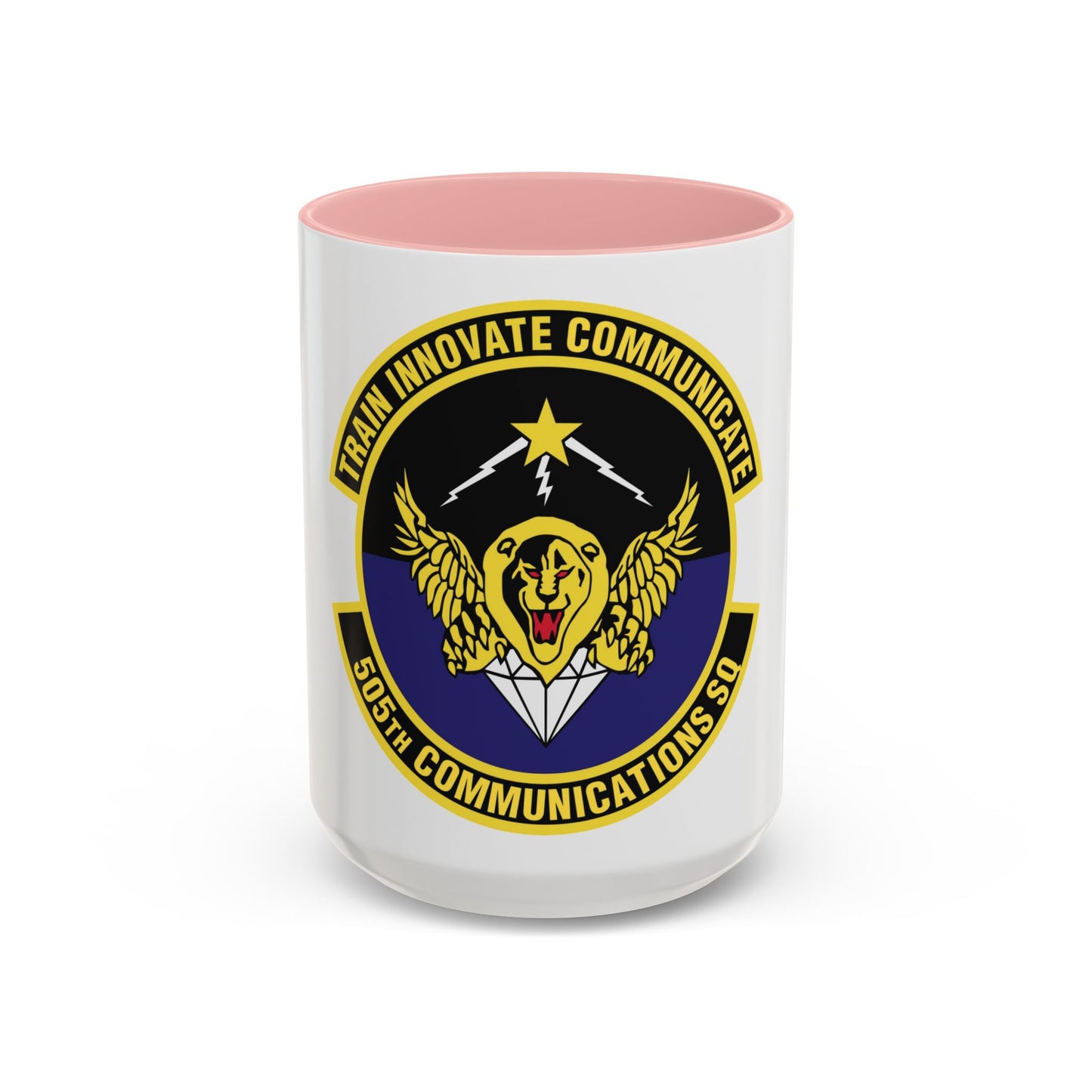 505th Communications Squadron (U.S. Air Force) Accent Coffee Mug