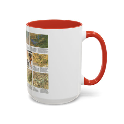 USA - Ohio Valley 2 (1985) (Map) Accent Coffee Mug