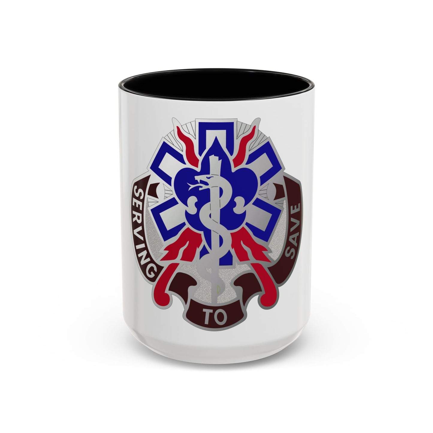 350 Surgical Hospital (U.S. Army) Accent Coffee Mug