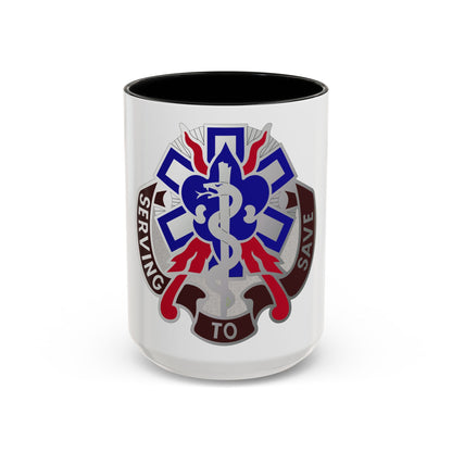 350 Surgical Hospital (U.S. Army) Accent Coffee Mug