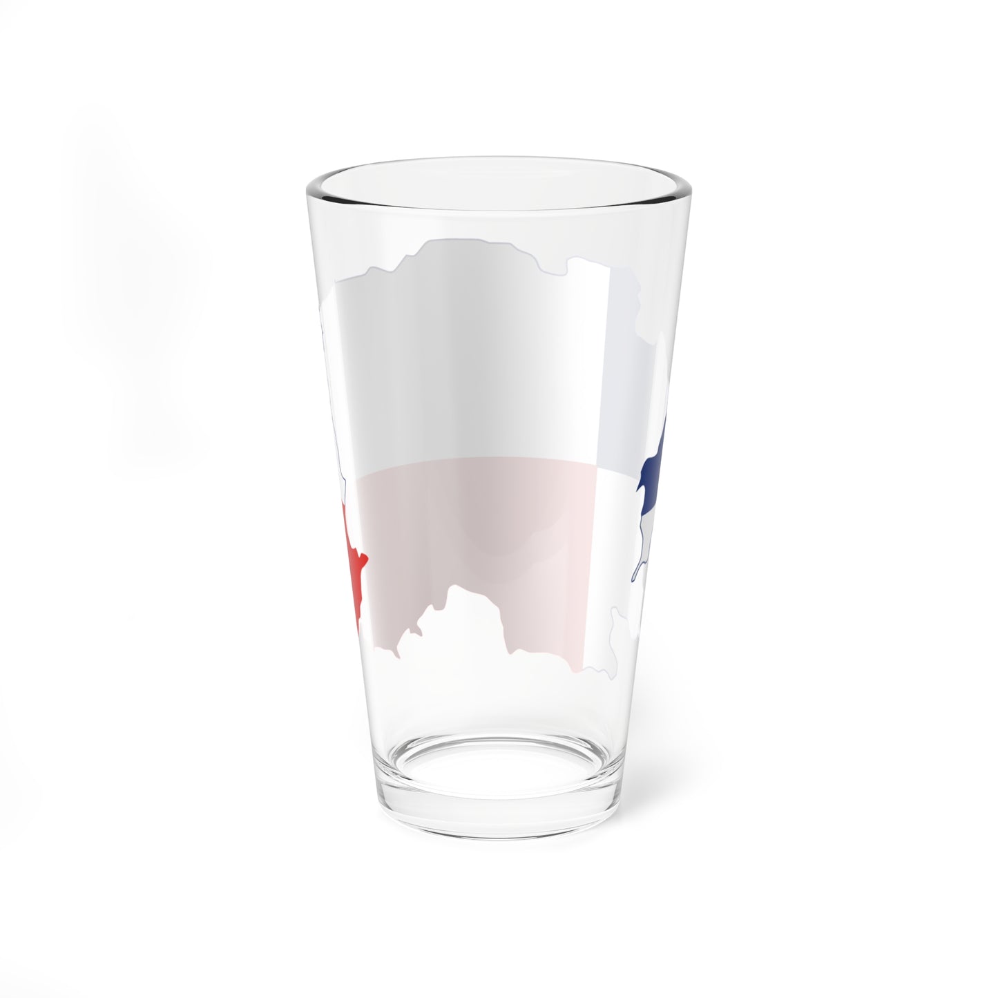 Flag Map Of Banska Bystrica (Slovakia) Pint Glass 16oz