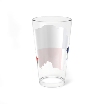 Flag Map Of Banska Bystrica (Slovakia) Pint Glass 16oz