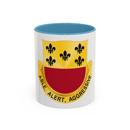 196 Armor Regiment (U.S. Army) Accent Coffee Mug