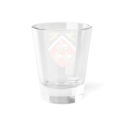 Insigne Trinitatis et Tobaci (Trinidad and Tobago) (Coat of Arms) Shot Glass 1.5oz