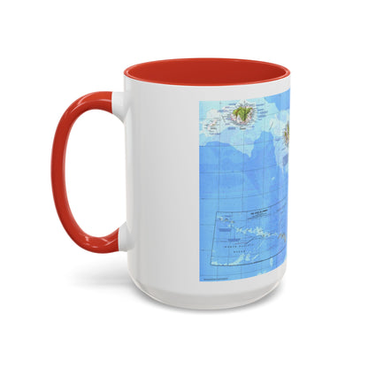 USA - Hawaii (1976) (Map) Accent Coffee Mug
