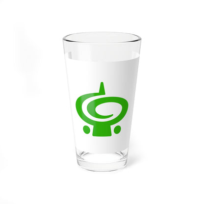 Flag of Izumi Ward Sendai Miyagi (Japan) Pint Glass 16oz