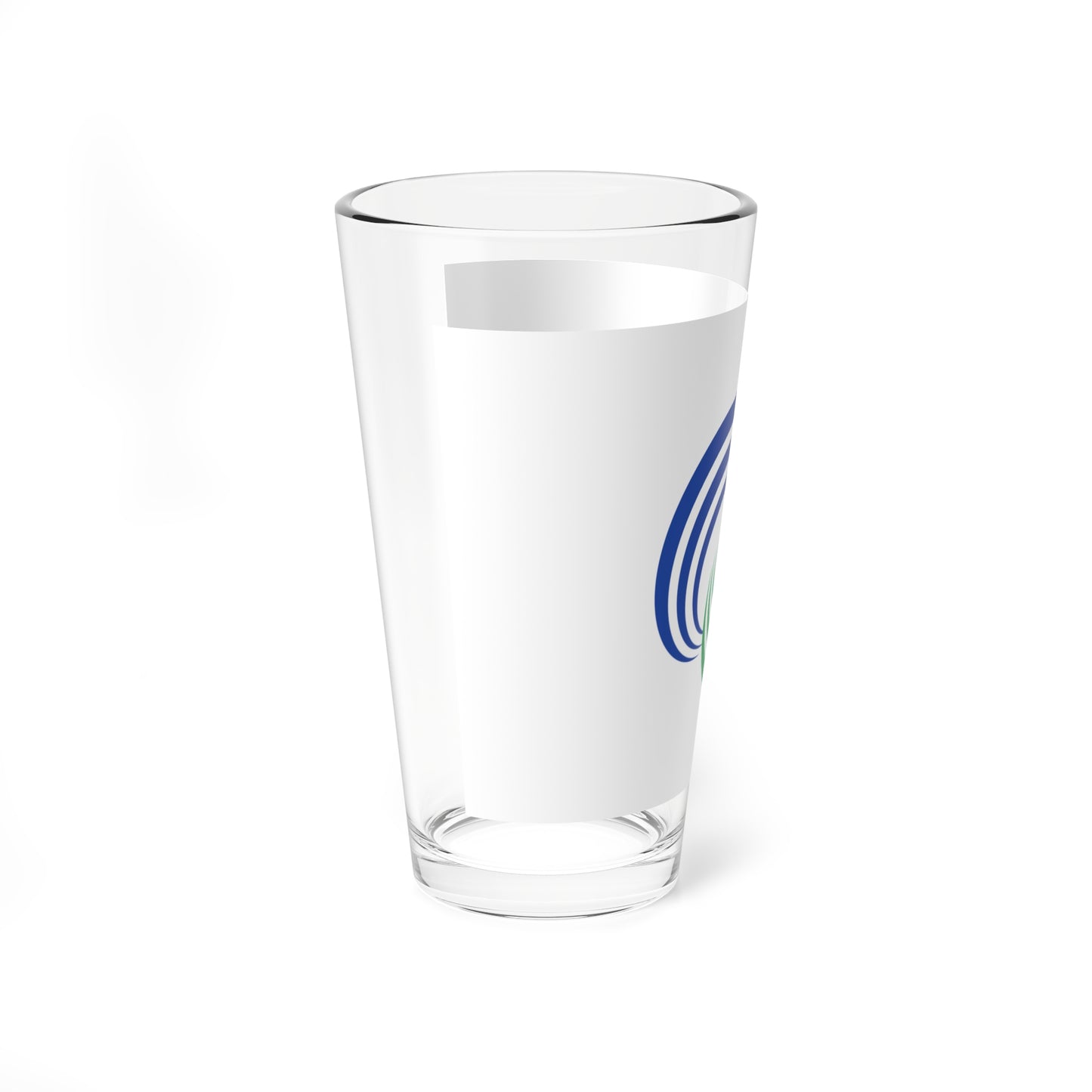 Flag of Isahaya Nagasaki (Japan) Pint Glass 16oz