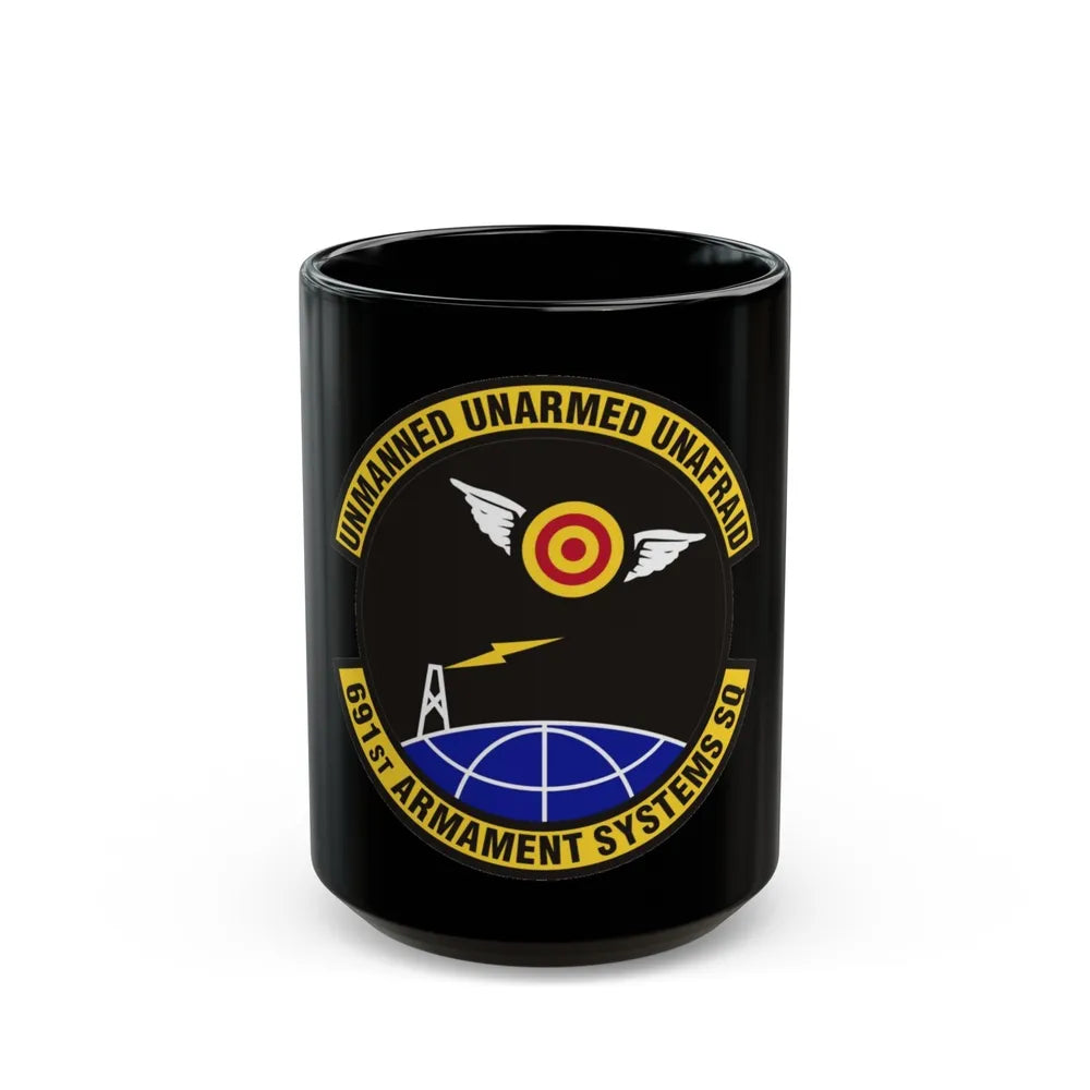 691st Armament Systems Squadron (U.S. Air Force) Black Coffee Mug-15oz-Go Mug Yourself