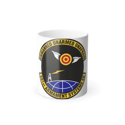 691st Armament Systems Squadron (U.S. Air Force) Color Changing Mug 11oz - Go Mug Yourself