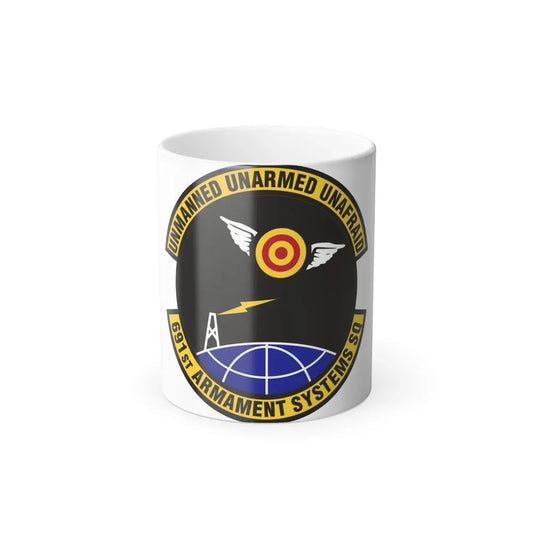 691st Armament Systems Squadron (U.S. Air Force) Color Changing Mug 11oz - Go Mug Yourself