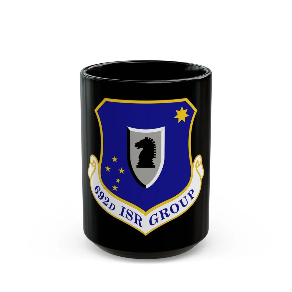 692 Intelligence Surveillance and Reconnaissance Group ACC (U.S. Air Force) Black Coffee Mug-15oz-Go Mug Yourself