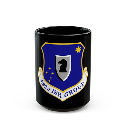 692 Intelligence Surveillance and Reconnaissance Group ACC (U.S. Air Force) Black Coffee Mug-15oz-Go Mug Yourself