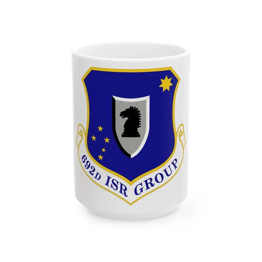 692 Intelligence Surveillance and Reconnaissance Group ACC (U.S. Air Force) White Coffee Mug 15oz - Go Mug Yourself