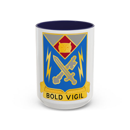 105 Military Intelligence Battalion (U.S. Army) Accent Coffee Mug