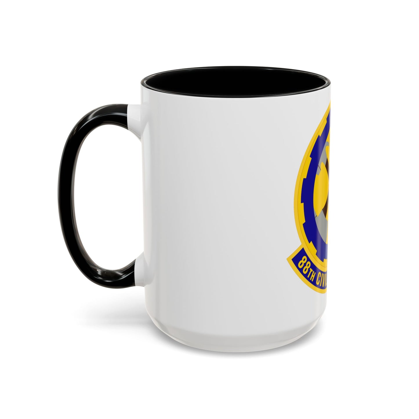 88 Civil Engineer Squadron AFMC (U.S. Air Force) Accent Coffee Mug