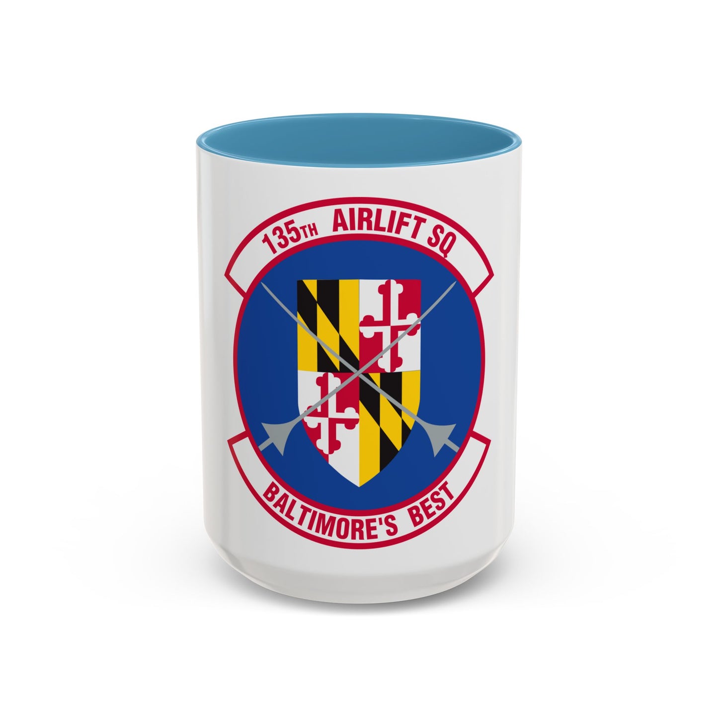 135 Airlift Squadron (U.S. Air Force) Accent Coffee Mug