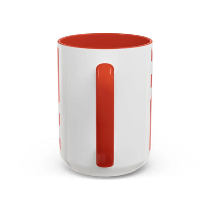 Flag of Bourgogne France - Accent Coffee Mug-Go Mug Yourself