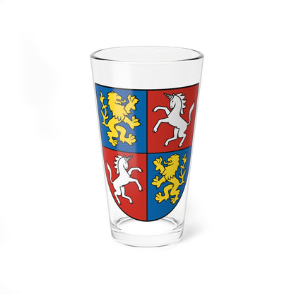Coat of Arms of Vrútky (Slovakia) (Coat of Arms) Pint Glass 16oz