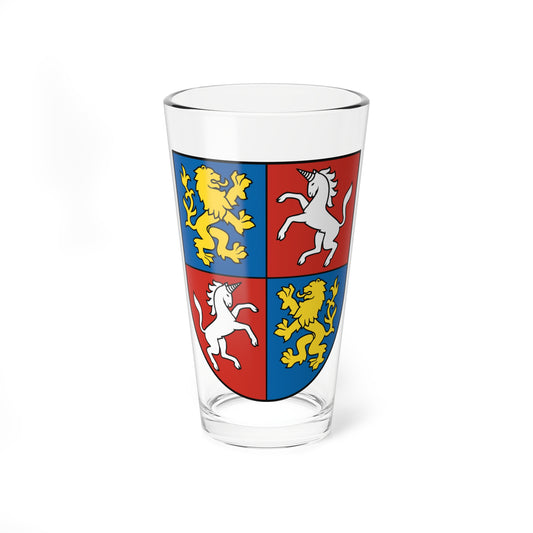 Coat of Arms of Vrútky (Slovakia) (Coat of Arms) Pint Glass 16oz