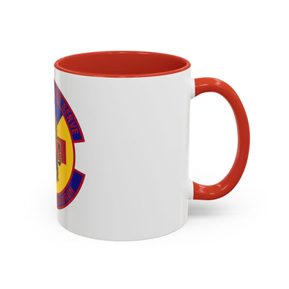 43d Medical Squadron (U.S. Air Force) Accent Coffee Mug