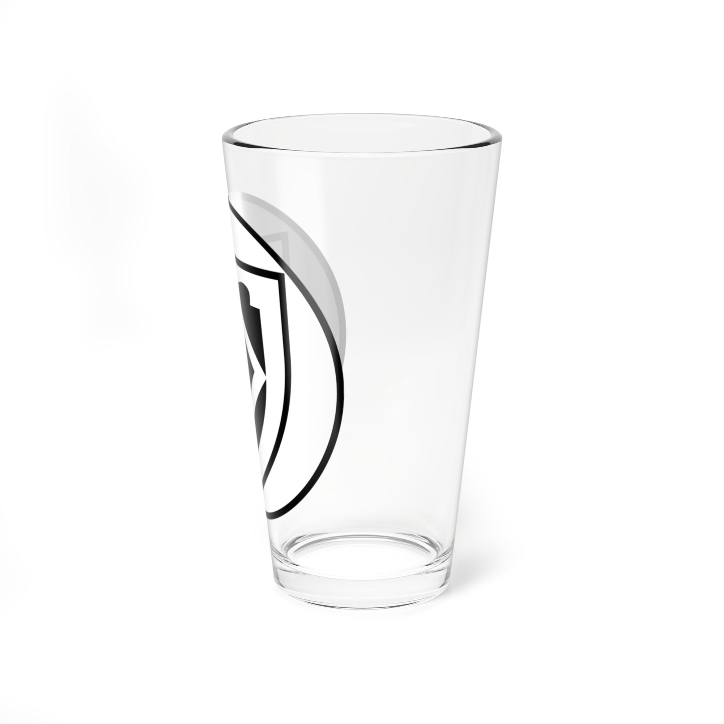 Emblem for the 1-III-JDR (Denmark) (Coat of Arms) Pint Glass 16oz