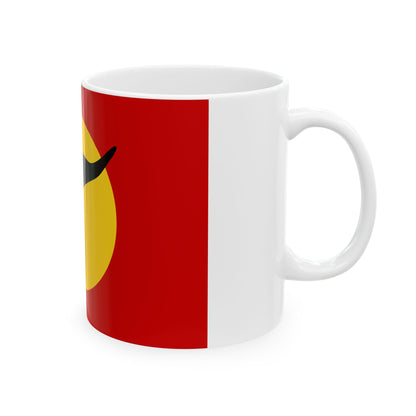 Harold Scrubys Proposal 1994 Australian Flag Proposal (Australia) White Coffee Mug