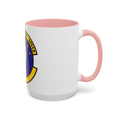 580 Software Engineering Squadron AFMC (U.S. Air Force) Accent Coffee Mug