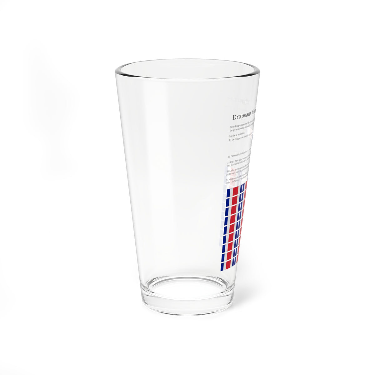 Drapeaux-Fr-minifigs-fr (France) Pint Glass 16oz