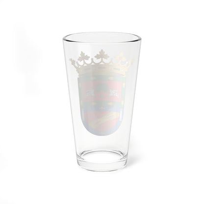 Escudo de Albolote Granada (Spain) (Coat of Arms) Pint Glass 16oz
