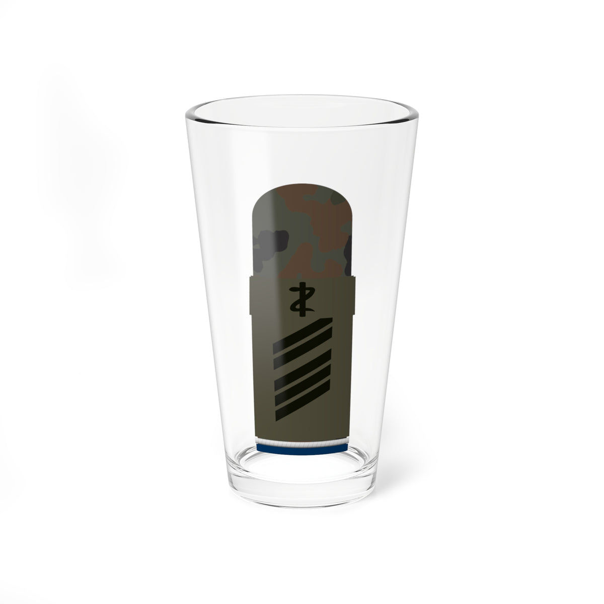 HA OS5 16 Oberstabsgefreiter SanOA San ZM L (Germany) (Military Rank) Pint Glass 16oz