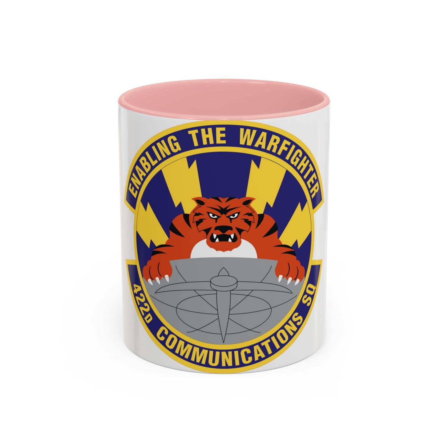 422d Communications Squadron (U.S. Air Force) Accent Coffee Mug