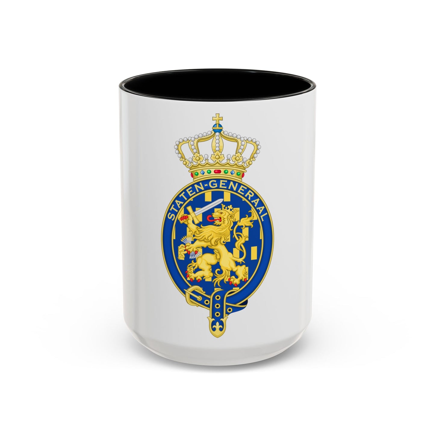 Coat of arms of the Staten Generaal - Accent Coffee Mug