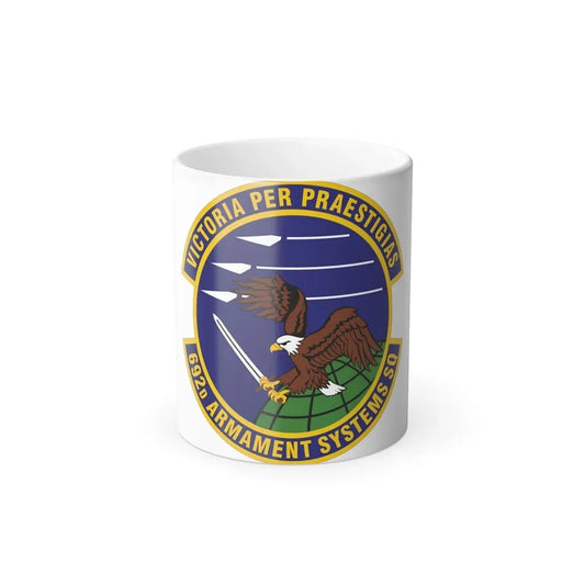 692d Armament Systems Squadron (U.S. Air Force) Color Changing Coffee Mug 11oz - Go Mug Yourself