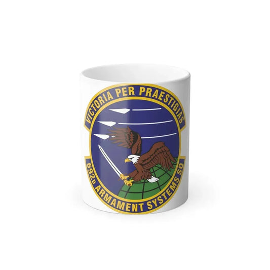 692d Armament Systems Squadron (U.S. Air Force) Color Changing Coffee Mug 11oz - Go Mug Yourself